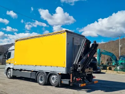 Mercedes-Benz ACTROS 2545L 6x2 with HIAB 155 E-5 Crane