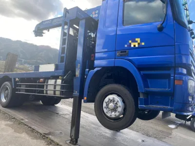 2004 Mercedes-Benz Actros 2635 Loader truck with crane (No.J0740)