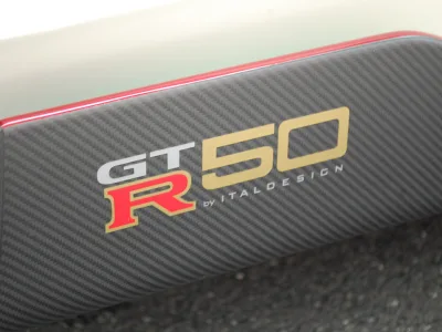 Nissan GT-R GT-R50 by Italdesign Limited to 50 variable rear spoilers (pearl white) (No.J0595)