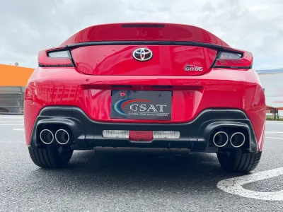 2022 Toyota GR86 2.4 RZ GR Aero Sports Muffler (Red) (No.J0652)