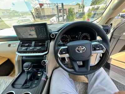 2025 Toyota Land Cruiser 300 ZX 3.5L 4WD 7 Seater for export from Japan