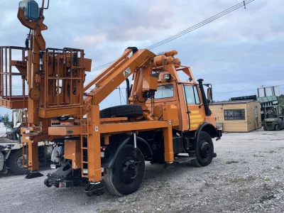 Mercedes Unimog U1450 – Square Cab, Long Wheel Base, Capable of Railway Repair & Operations(No.J1012)