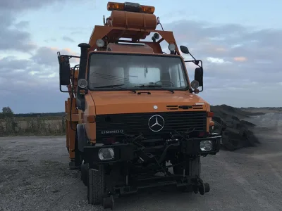 Mercedes Unimog U1450 – Square Cab, Long Wheel Base, Capable of Railway Repair & Operations(No.J1012)