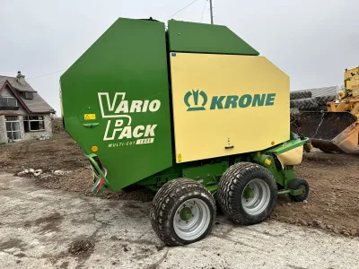 KRONE Vario Pack Multi-Cut 1800 round baler (No.J0877) for export from Japan