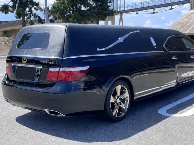 2006 Lexus LS460 Limousine Hearse for export from Japan