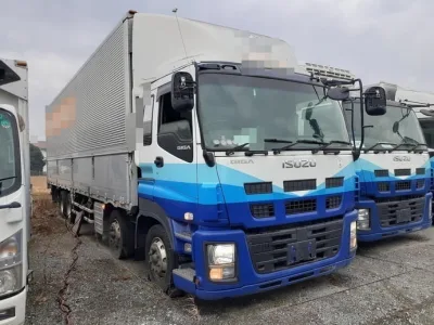 2011 Isuzu Giga large Aluminum Wing LKG-CYJ77A used truck (No.920773) for export from Japan
