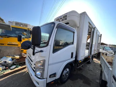 2019 ISUZU ELF Refrigerator Truck TPG-NPR85AN (No.J0683) for export from Japan