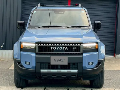 2026 Toyota Land Cruiser 250 2.8 ZX Diesel Turbo 4WD (Blue) for export from Japan