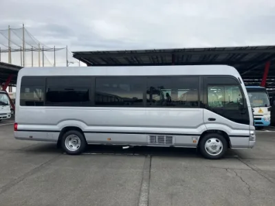 2026 Toyota Coaster GX 25-Seater 3.0L Diesel Auto for export from Japan