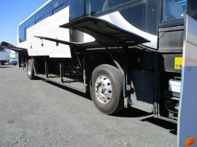 2009 Hino Selega PKG-RU1ESAA Coach bus (No.J0733) for export from Japan