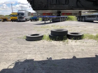 ISUZU HS50D Dump Semi Trailer (No.J0804) for export from Japan