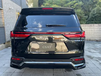 2025 Lexus LX 600 4WD - Ultimate Luxury & Power in Black (No.J0961017) for export from Japan