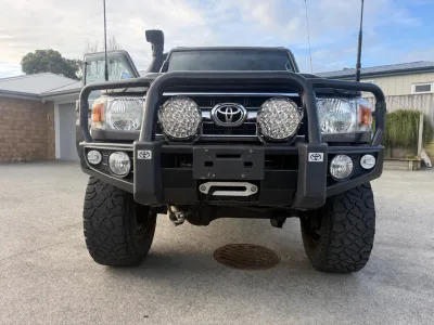2022 Toyota Land Cruiser 76 Series 70th Anniversary V8 4WD for export from Japan