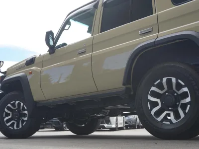 2025 Toyota Land Cruiser 70 AX for export from Japan