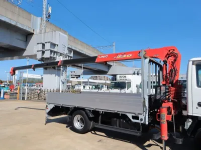 2003 Isuzu ELF Small Crane equipped trucks KR-NKR81LAR (No.11943) for export from Japan