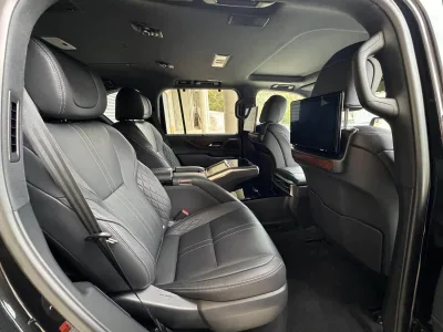 2025 LEXUS LX600 Ultra Luxury Black Exterior Black Interior (No.J0874) for export from Japan