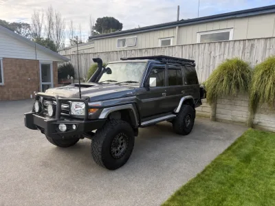 2022 Toyota Land Cruiser 76 Series 70th Anniversary V8 4WD for export from Japan