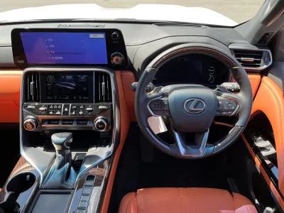 2022 Brand New Lexus LX600-4WD Art Wood Panel Modellista (Sonic Quartz)  (No.J0573) for export from Japan