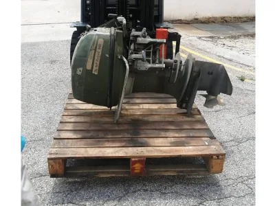 Aluminum Boat Yamaha (40hp at 5500rpm) Out Board Engine (No.J0677) for export from Japan