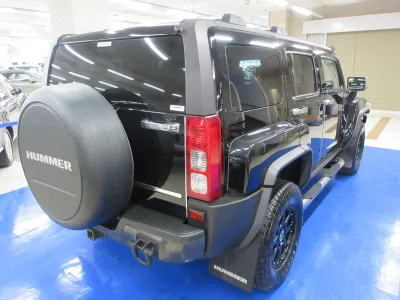 2008 Hummer H3 Luxury Sunroof / Black Leather / Navi / Cruise control / SUV (No.960801) for export from Japan