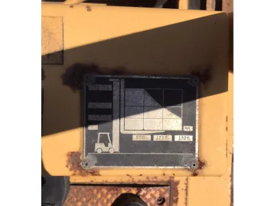 Mitsubishi FD200 20-ton Diesel Forklift ( Made in Japan) (No.780606) for export from Japan