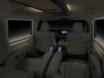 2025 All-New Lexus LM Unique "Luxury Mover" LM350/500 (No.J0810) for export from Japan