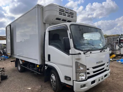 2019 ISUZU ELF Refrigerator Truck TPG-NPR85AN (No.J0683) for export from Japan