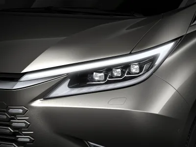 2025 All-New Lexus LM Unique "Luxury Mover" LM350/500 (No.J0810) for export from Japan