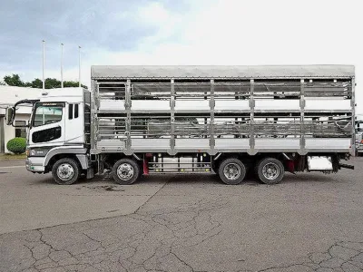2004 Mitsubishi Fuso Super Great (Pig transportation) (No.J0586) for export from Japan