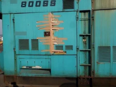 DENYO DCA-800SSA-M 700/800kVA Soundproof Diesel Generator (No. 940458) for export from Japan