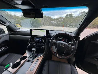 2025 LEXUS LX600 Ultra Luxury Black Exterior Black Interior (No.J0874) for export from Japan