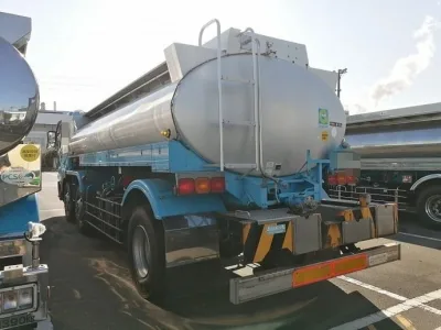 2002 Mitsubishi Fuso Super Great tank truck KL-FT50JNY (No.920787) for export from Japan