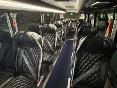 Mercedes-Benz Sprinter Ferqui Sunset 19-Seater Midi Coach RHD for export from Japan