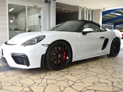 2020 Porsche 718 Spider Sports Car (No.960465) for export from Japan