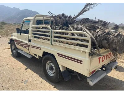 1991 Toyota Land Cruiser pickup (4X4) (No.680604) for export from Japan