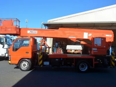 2006 Isuzu Elf aerial work platform Aichi SK22A (No.840767) for export from Japan