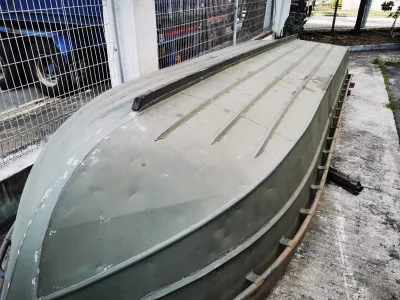 Aluminum Boat Yamaha (40hp at 5500rpm) Out Board Engine (No.J0677)