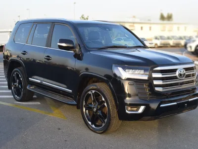 2018 Toyota Land Cruiser Sahara 4.4L Diesel 4WD – Black for export from Japan