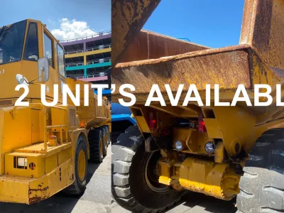 ＴＣＭ(株) DA25 3306T DUMP TRUCK, JAPAN USED CATERPILLAR 3306T, 25TON, HEAVY DUTY TIPPER for export from Japan