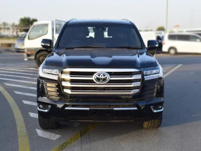 2018 Toyota Land Cruiser Sahara 4.4L Diesel 4WD – Black for export from Japan