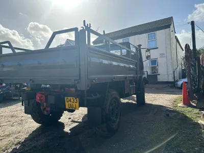 1986 MERCEDES BENZ UNIMOG U1300L  EX-ARMY (No.J0817) for export from Japan