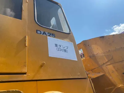 ＴＣＭ(株) DA25 3306T DUMP TRUCK, JAPAN USED CATERPILLAR 3306T, 25TON, HEAVY DUTY TIPPER for export from Japan