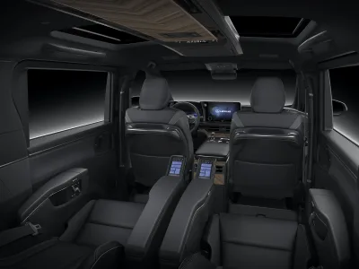 2025 All-New Lexus LM Unique "Luxury Mover" LM350/500 (No.J0810) for export from Japan