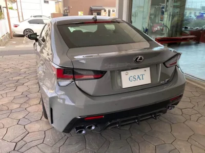 2025 Lexus RC F Emotional Touring - Pure Thrill in Ash Gray! (No.961020) for export from Japan