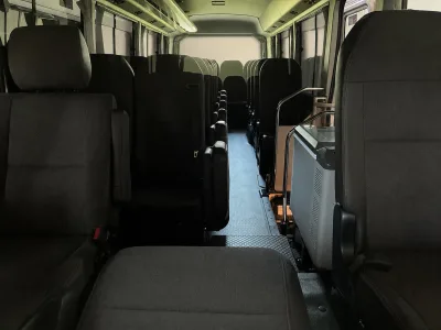 2026 Hino Liesse II EX 28-Seater Toyota Coaster OEM with Refrigerator for export from Japan