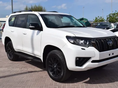 2022 Toyota Prado Petrol full option White (No.830782) for export from Japan
