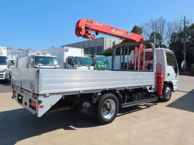 2003 Isuzu ELF Small Crane equipped trucks KR-NKR81LAR (No.11943) for export from Japan
