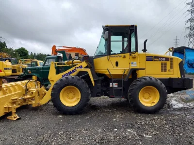 1999 KOMATSU WHEEL LOADER (No.104844) for export from Japan