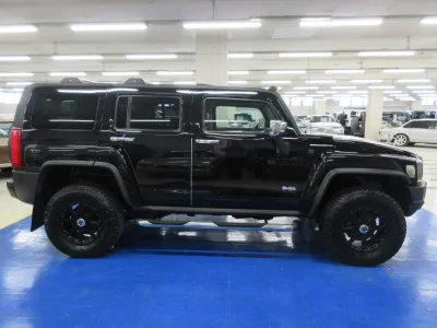 2008 Hummer H3 Luxury Sunroof / Black Leather / Navi / Cruise control / SUV (No.960801) for export from Japan