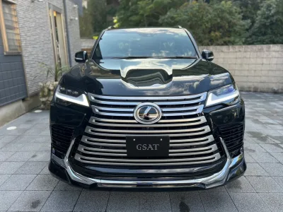2025 Lexus LX 600 4WD - Ultimate Luxury & Power in Black (No.J0961017) for export from Japan